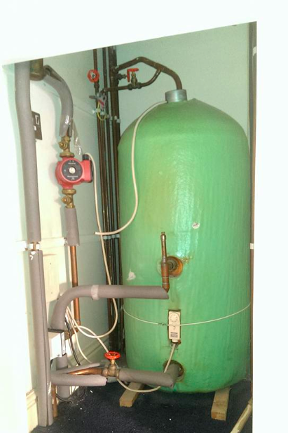 Hot water tank in Stevenage